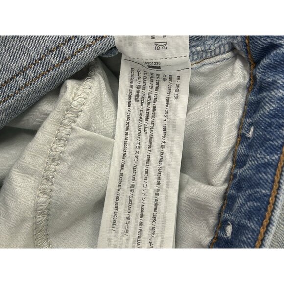 Abercrombie & Fitch Women’s 29/8 The 90s Relaxed High Rise Jeans Bootcut Leg - Picture 16 of 16